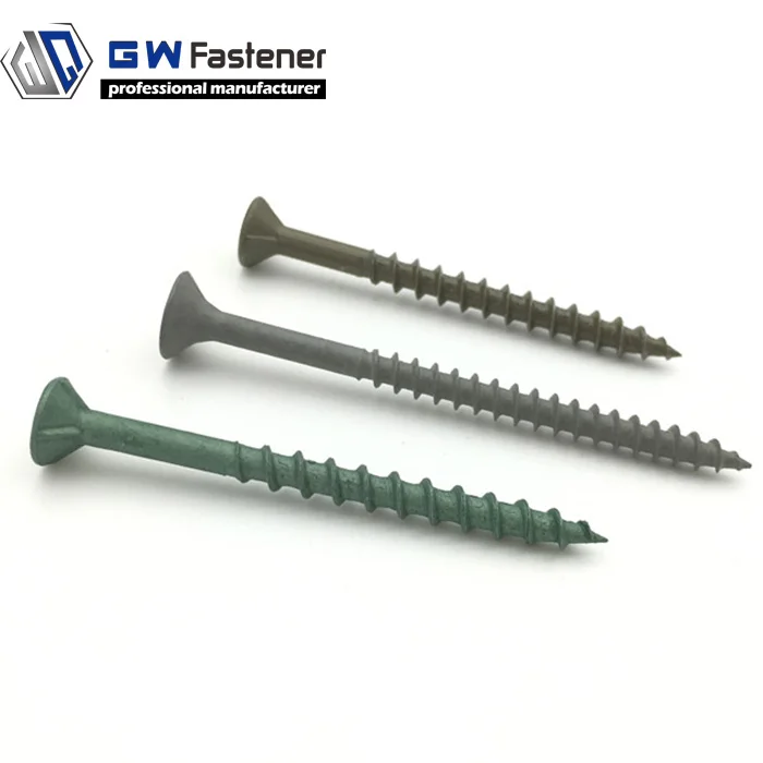 
4.5 x 65mm Ruspert Coating Pozi Countersunk Head Decking Exterior Screws 