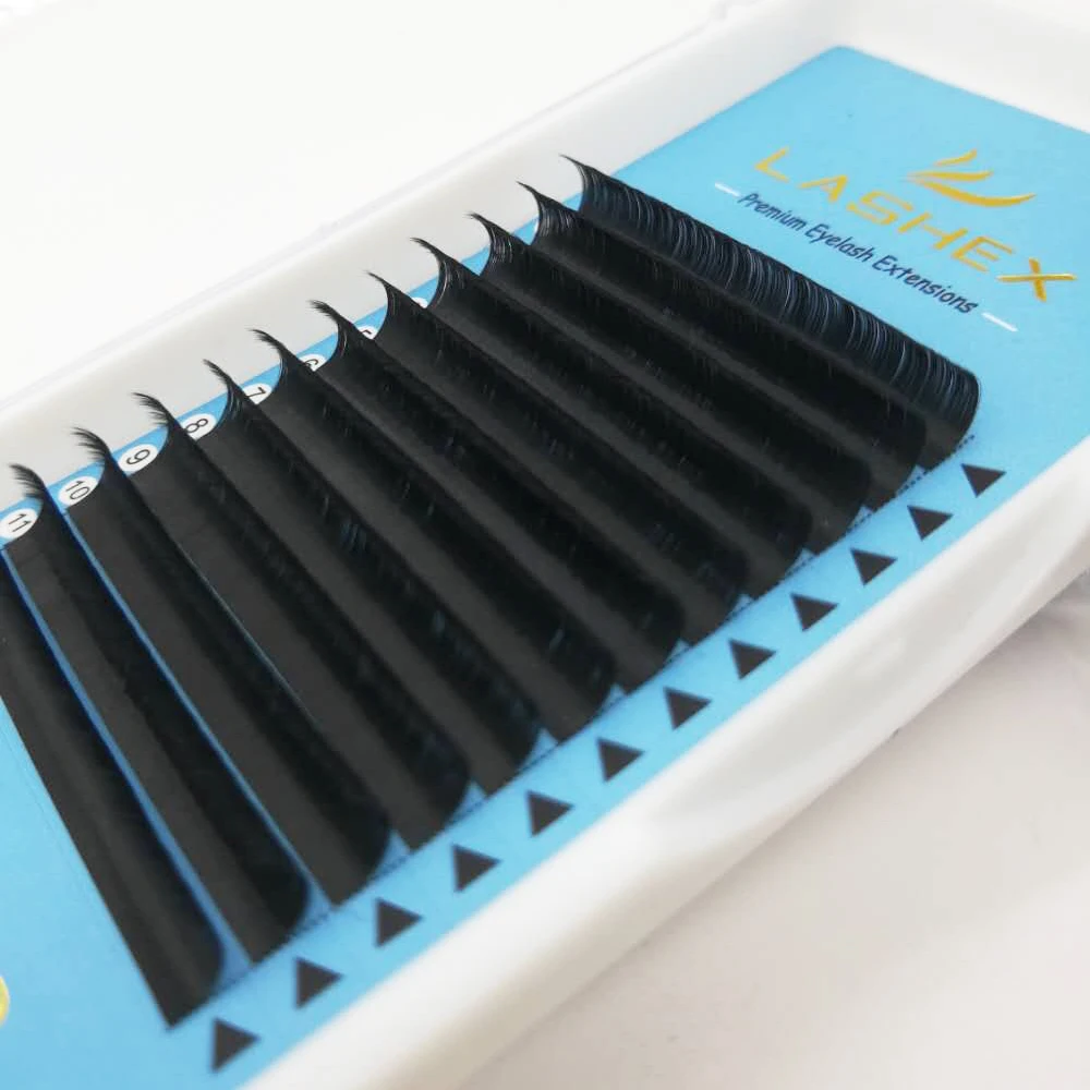 Cosmetics private label eyelash extension silk mink eyelash extension oem eyelash extensions