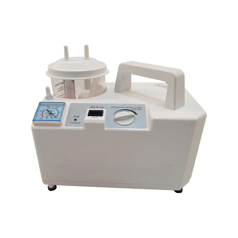 high quality Physical Therapy Phlegm Low Noise 1000ml Suction Machine Medical Electrical Aspirator Portable