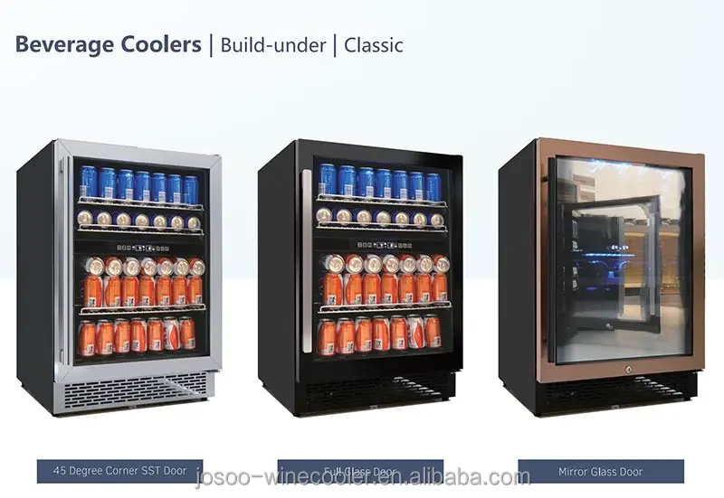 Wholesale Glass Door Cola Beverage Beer Coolers Display Beverage Fridge 150L