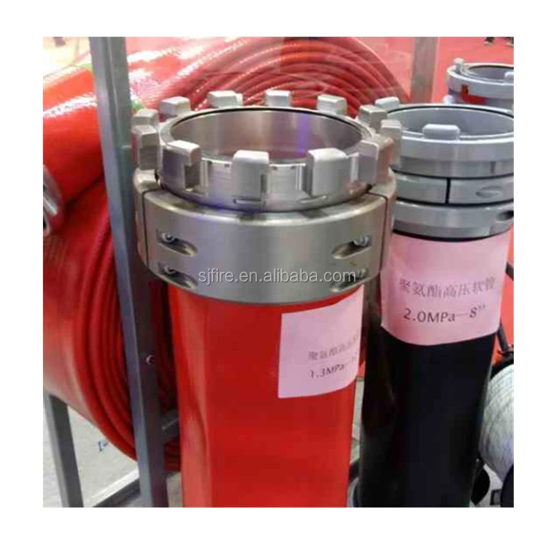 For Oil and water high abrasion resistance TPU layflat hose