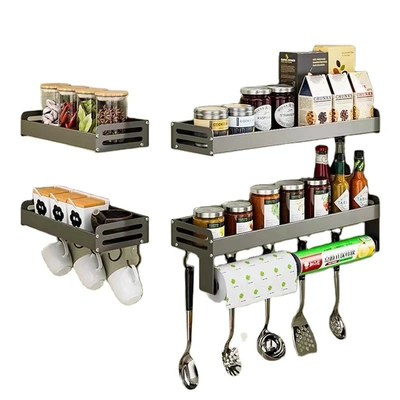 2022 Hot selling high-quality kitchen supplies, stainless steel single and double shelves