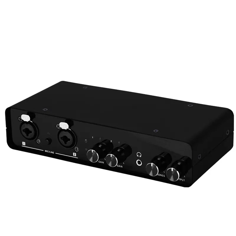 Usb Multi External Pc Computer Sound cards audio interface recording for music studio equipment live streaming professional