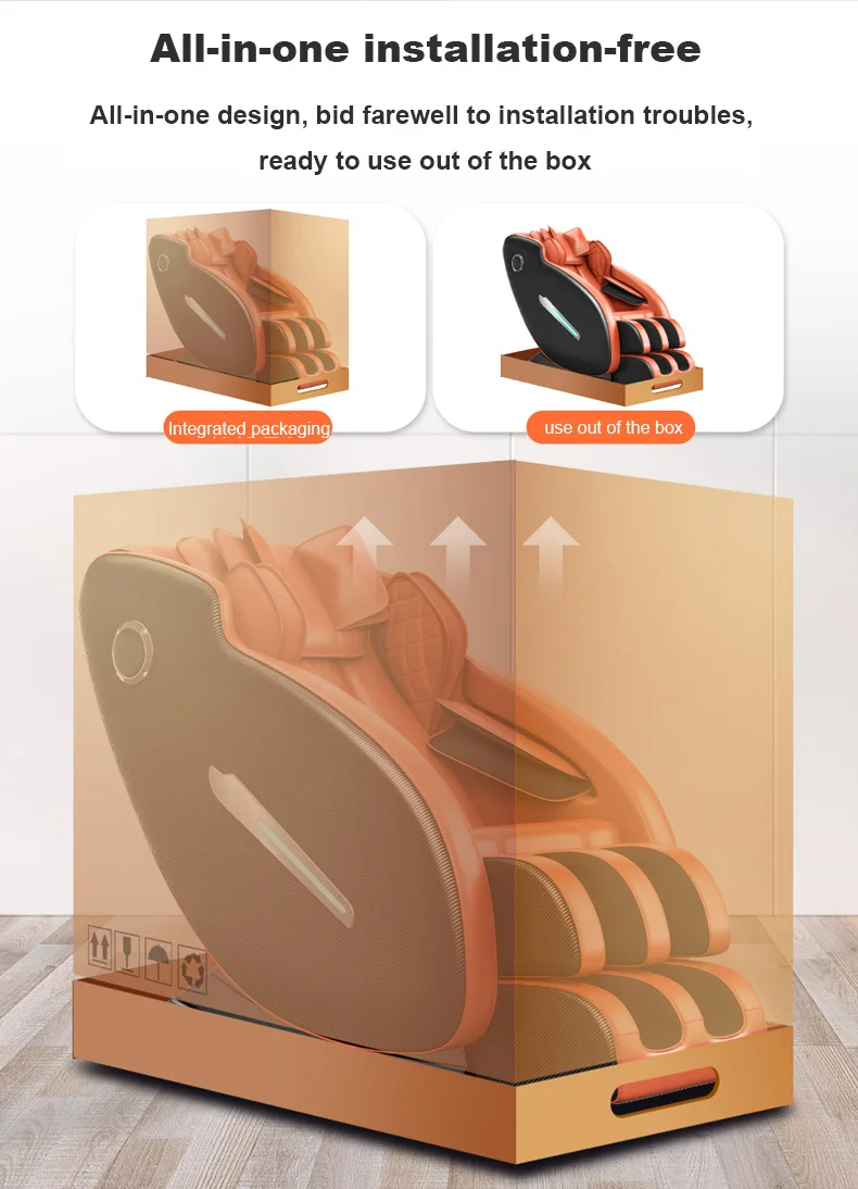 China supplier Luxury Relax Massage Chair 3D Zero Gravity