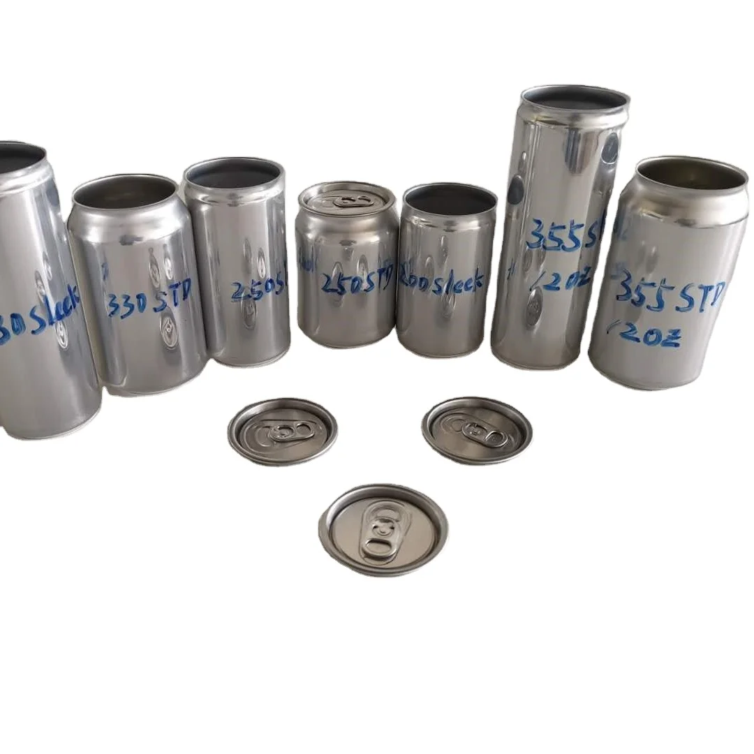 aluminum cans 16oz  with 202 lid ,custom printing cans