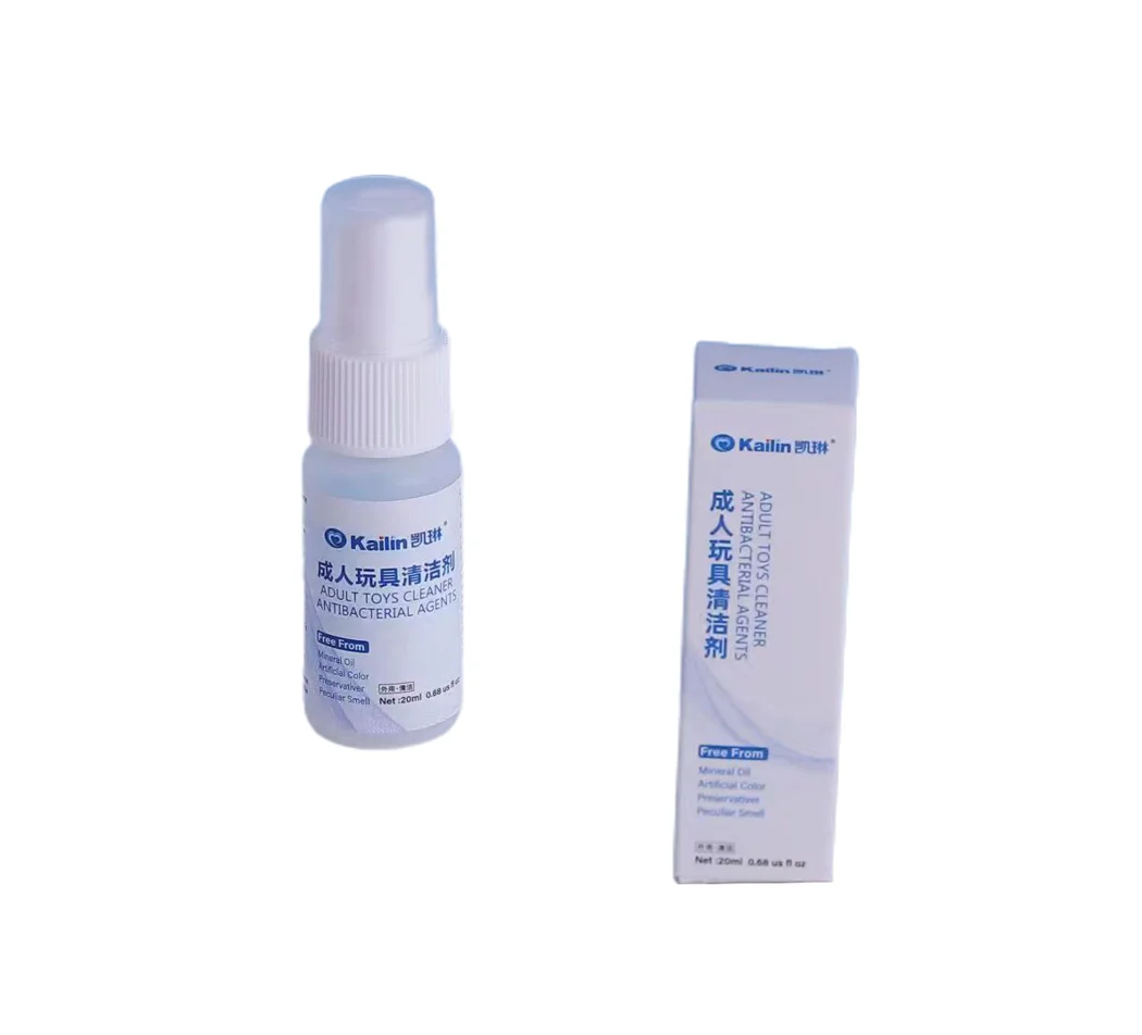 Hot selling  women man Hygiene Adult Sex Toy cleaning gel Cleaner Spray 20ml