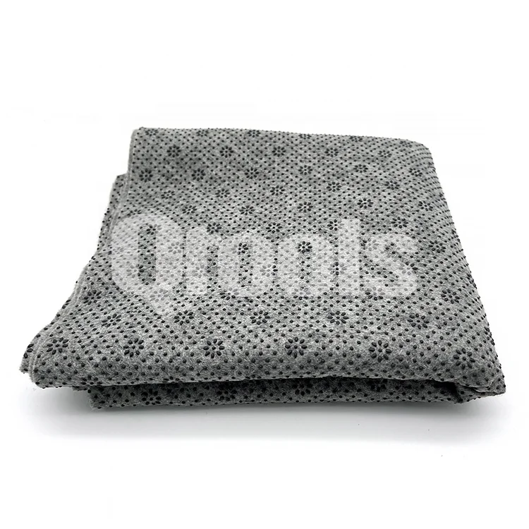 Hot Wholesale Custom Non-slip Backing Fabric Final Backing Pad Polyester Dots Carpet Rug Secondary Backing Cloth