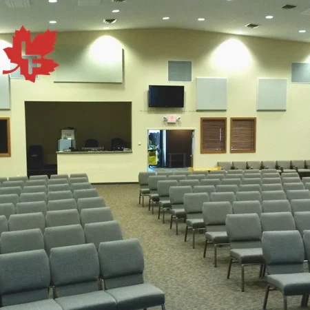 Modern Padded Stackable Metal Theater Interlocking Cheap Used Church Chairs Wholesale