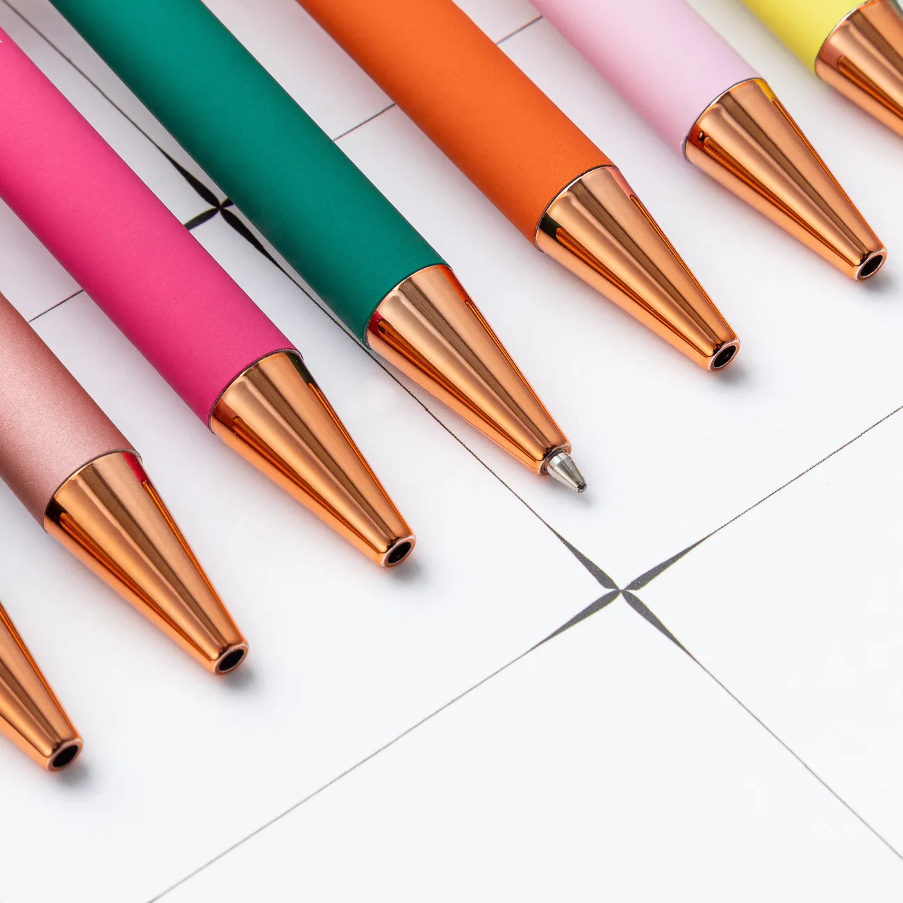 Customized Logo Metal Ballpoint Pen Promotional New Multifunction Ball Stylus Soft Touch YJEL908058