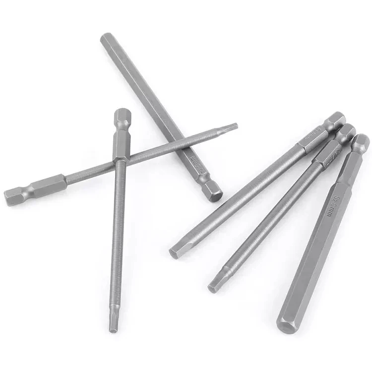 100mm Long H4 Allen Hex Screwdriver Bit Hex Head Drill Bit