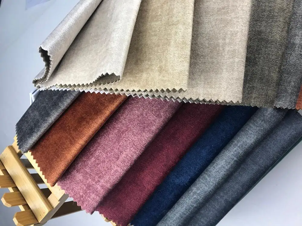 factory Upholstery producer cheap sofa fabric printed velvet