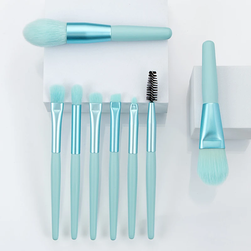 Military Jewel Crystal Website To Buy Cheap 8 Makeup Brush Magnetic Long Stem Set 27Pcs Brush Make Up Set Makeup Brush Set