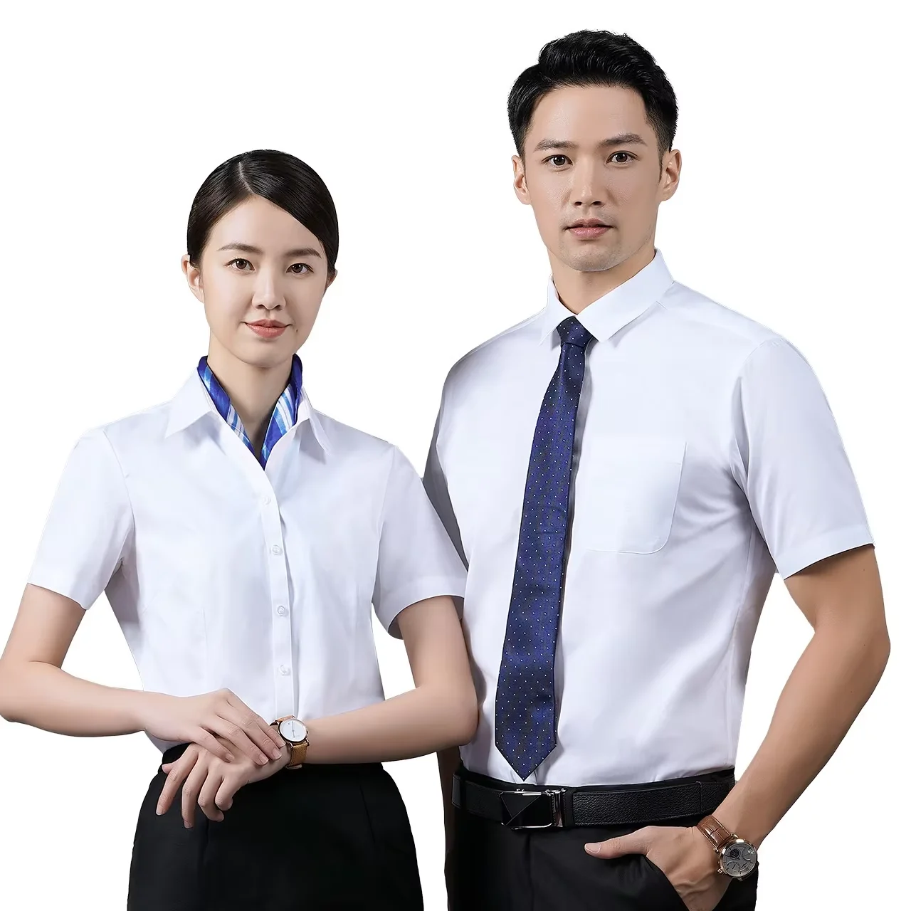 High-End Summer Silk Short-Sleeved Top for Men Formal Dress Brand Comfortable and Stylish Easy to Match Casual Style
