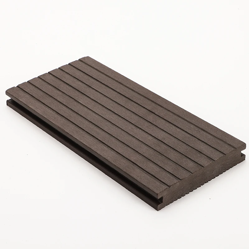 Alfresco engineered waterproof fire rated arch profile exterior matte finish wpc plastic wood wpc grey composite deking