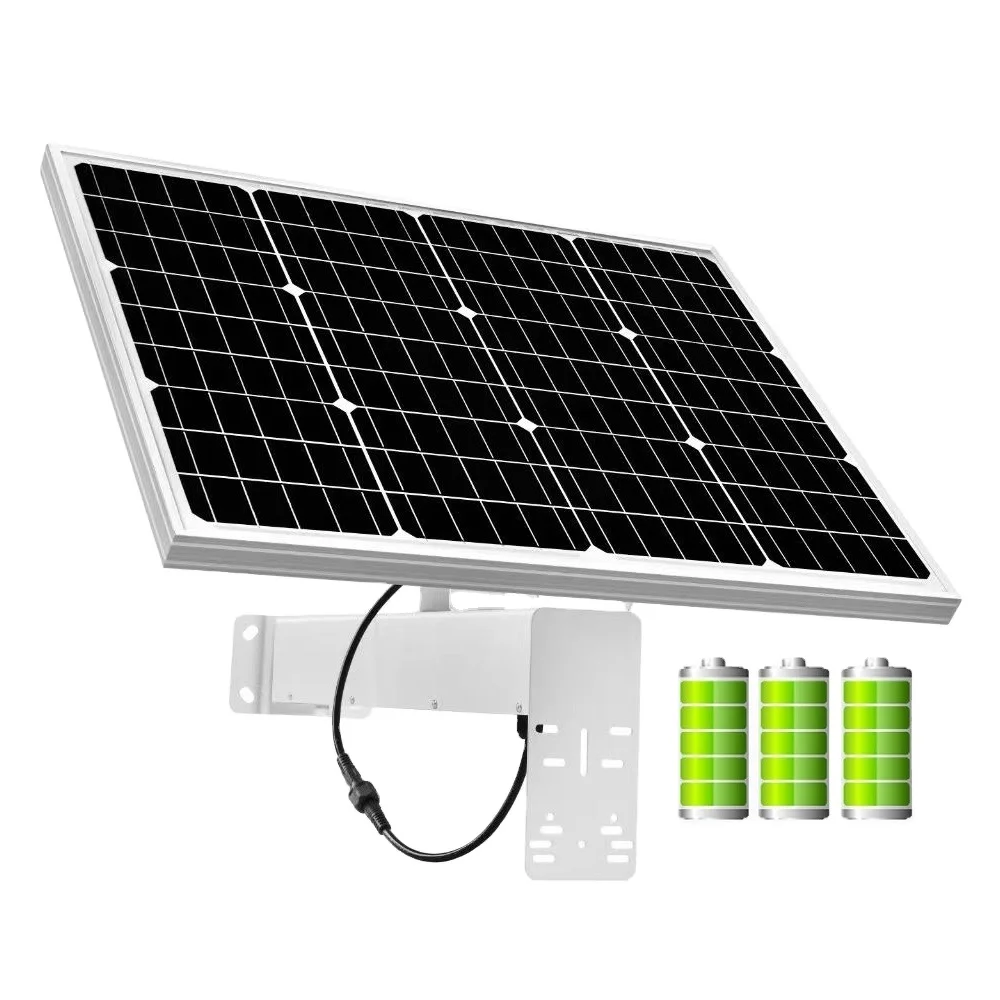 30W 50W 60W 80W 100W 120W 160W 240W 320W Solar Panel Monocrystalline Module PV Charger with Batteries for RV Boat CCTV Camera