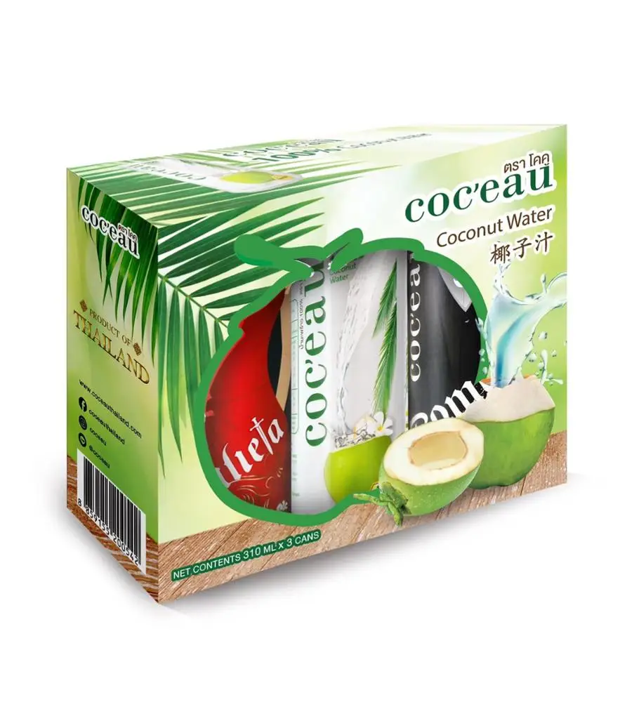 Coconut Water Funtional Coconut milk drink with nata decoco Shake  Sterilized Juice Products type and Flavored Processing type
