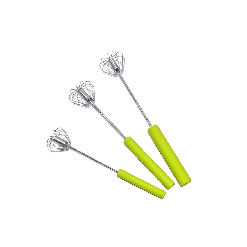 Semi-Automatic Kitchen wireless Hand  kitchen  manual  metal stainless egg whisk