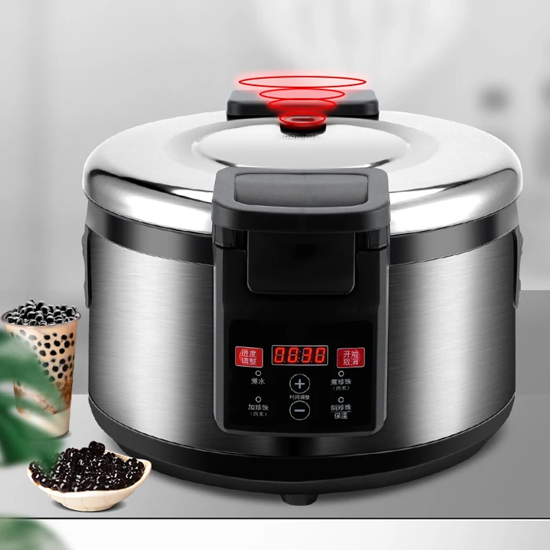 Professional commercial bubble tea pearl pot high quality large capacity tapioca cooker