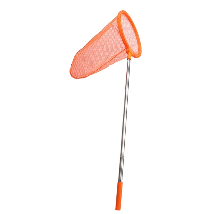 High Quality Stainless Steel Telescopic Bug Catching Nets Insect and Butterfly Multifilament Plastic Fishing Nets