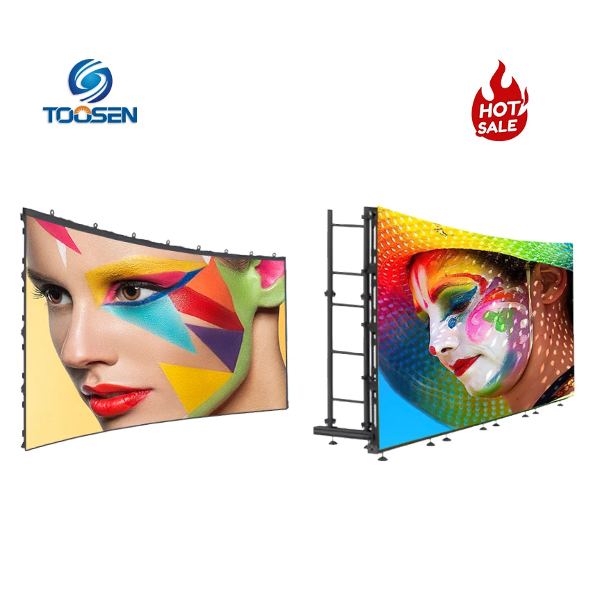 Easy To Maintain 4K 8K LED Screen High Refresh Large Indoor Advertising Screen Outdoor Rental LED Display Media Video Wall
