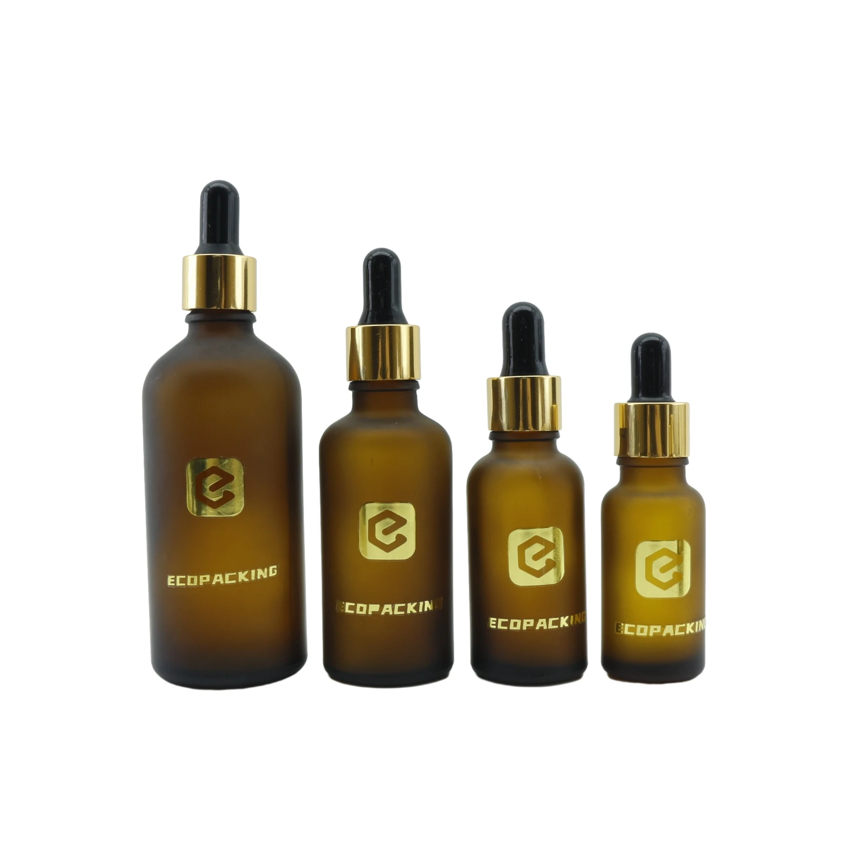 5ml 10ml 15ml 20ml 30ml 50ml 100ml essential oil bottle cosmetic packing frosted clear amber white black glass dropper bottles