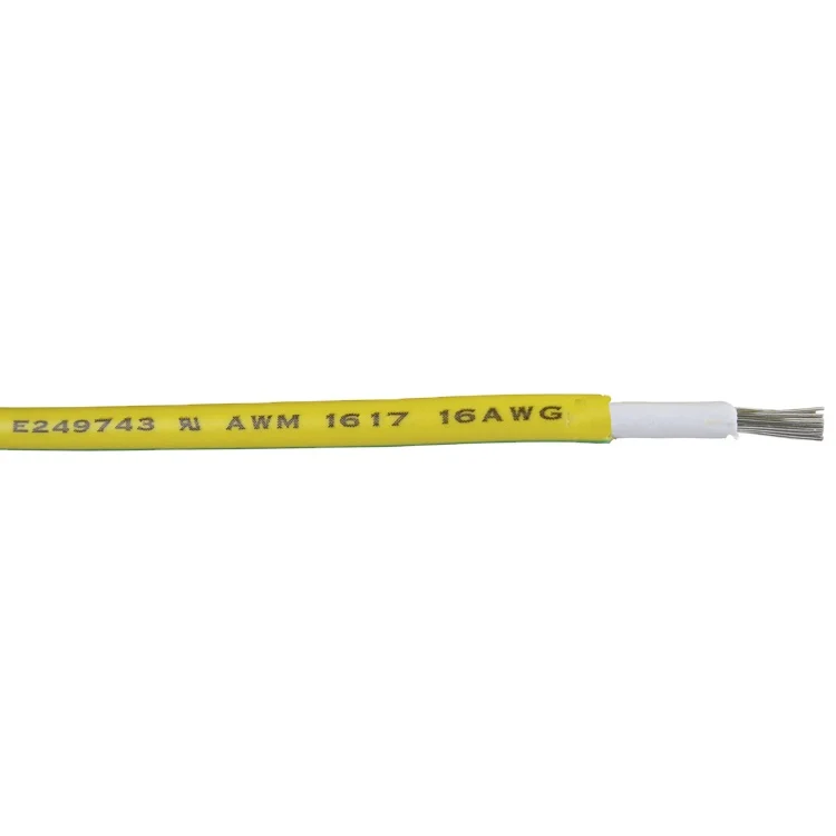 Certificated AWM 1617 18AWG 34/0.178TS Double insulation PVC wire 105Degree single core Tinned Copper Electric Wire Cable