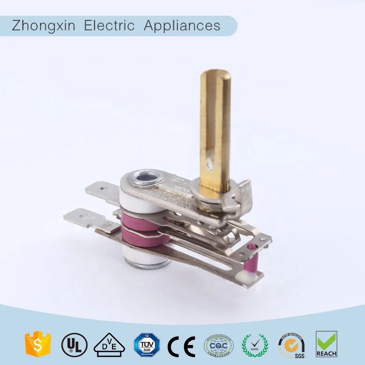 Factory sale adjustable kst 220 oven 220V 10A thermostat for electric and gas oven