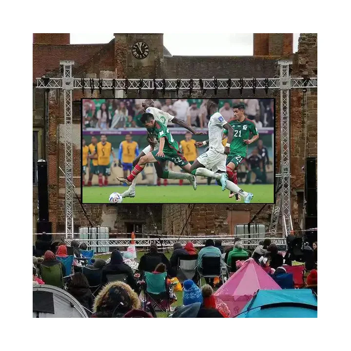 500X500 9Ftx13Ft P2.6 P2.9 3.91Mm Rental Outdoor Led Videowall Panel Mobile Stage Led Display Screen for Music Concert