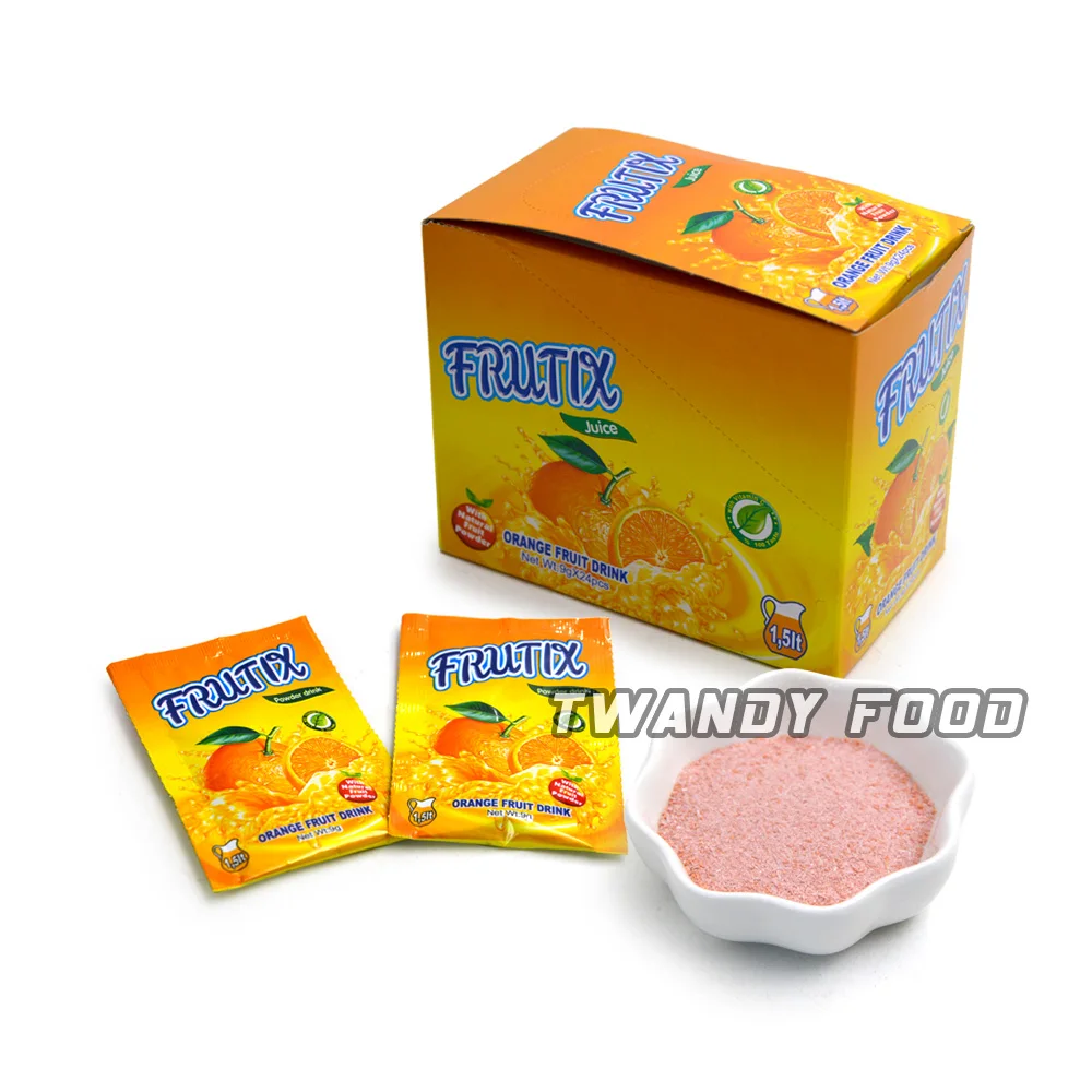 10g FRUTIX orange flavor instant juice powder