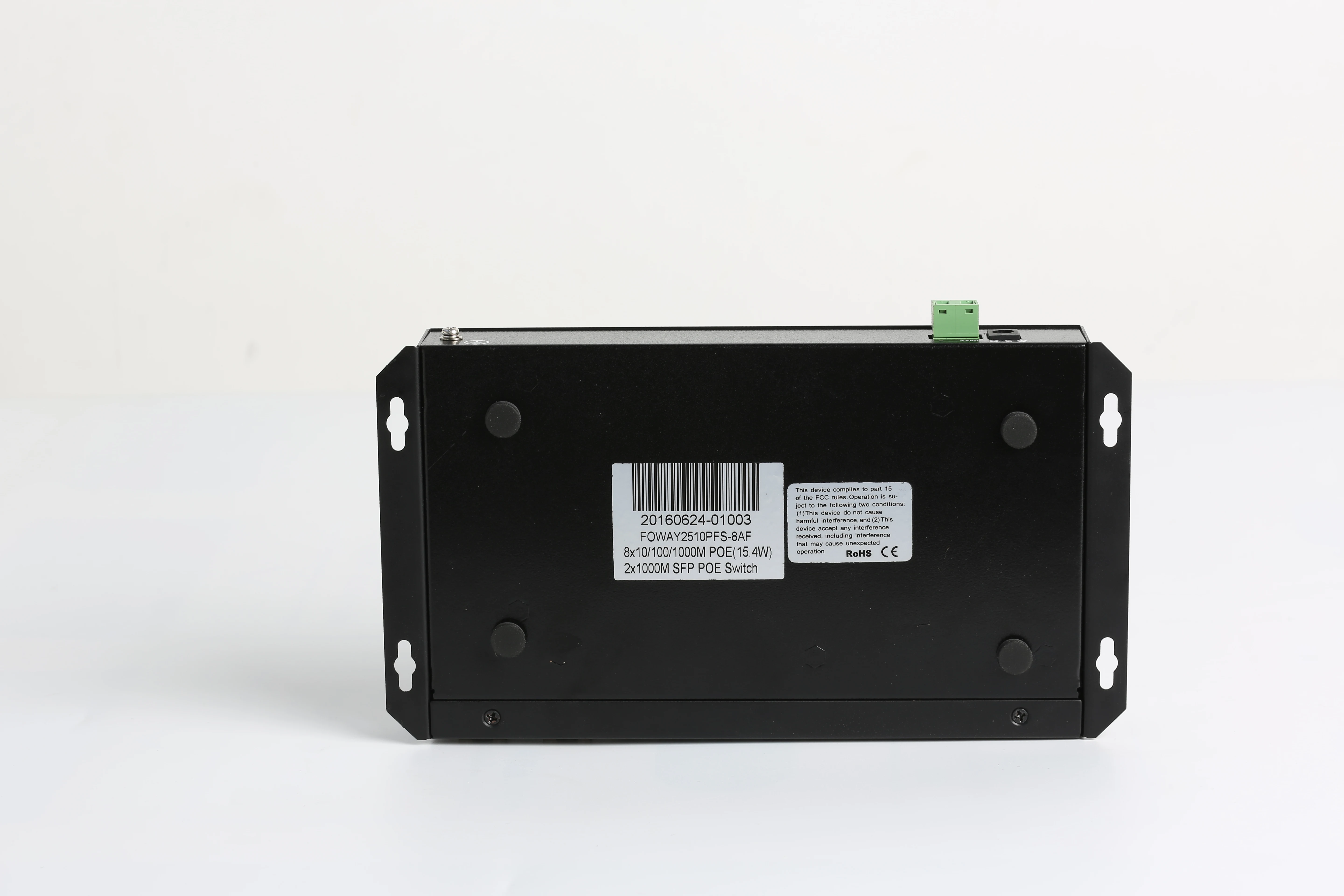 Низкая цена 8 10/100/1000M PoE/PSE + 2 1000M SFP промышленный