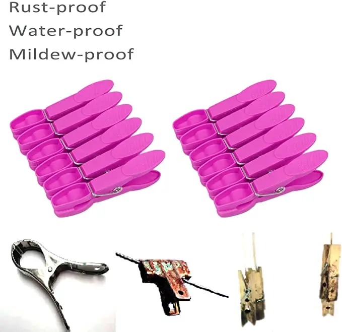 Высококачественные сверхпрочные шпильки для стирки одежды с пружинами, бытовые неподвижные пластиковые прищепки с защитой от ветра и воздушной сушкой