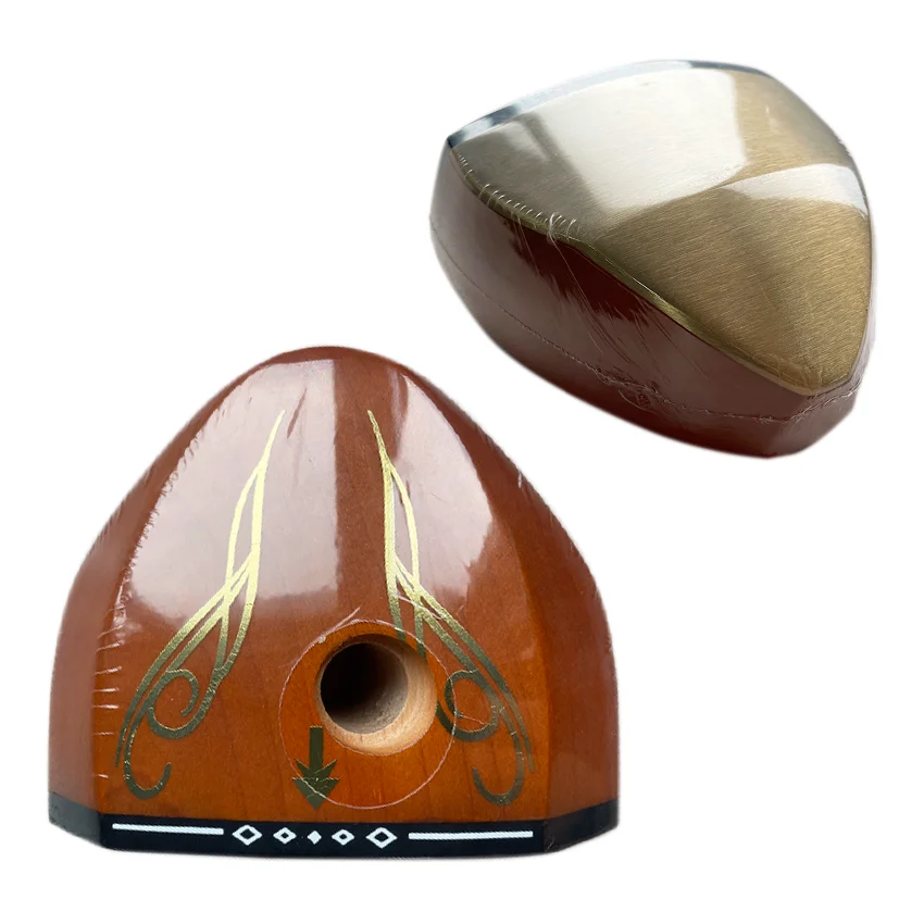 japan brand electroplated antiseptic park golf head with copper badges colorful golf head park golf head