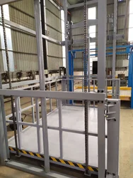Easy Assembled Warehouse Factory Stable Loading Cargo Hydraulic Steel Frame Goods Lift elevator home