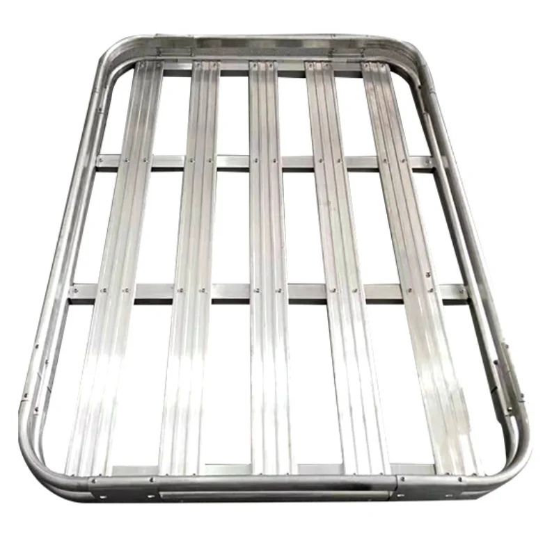 High Quality Aluminum Alloy Silver/black Universal Platform Flat Bracket Truck Aluminum Roof Rack