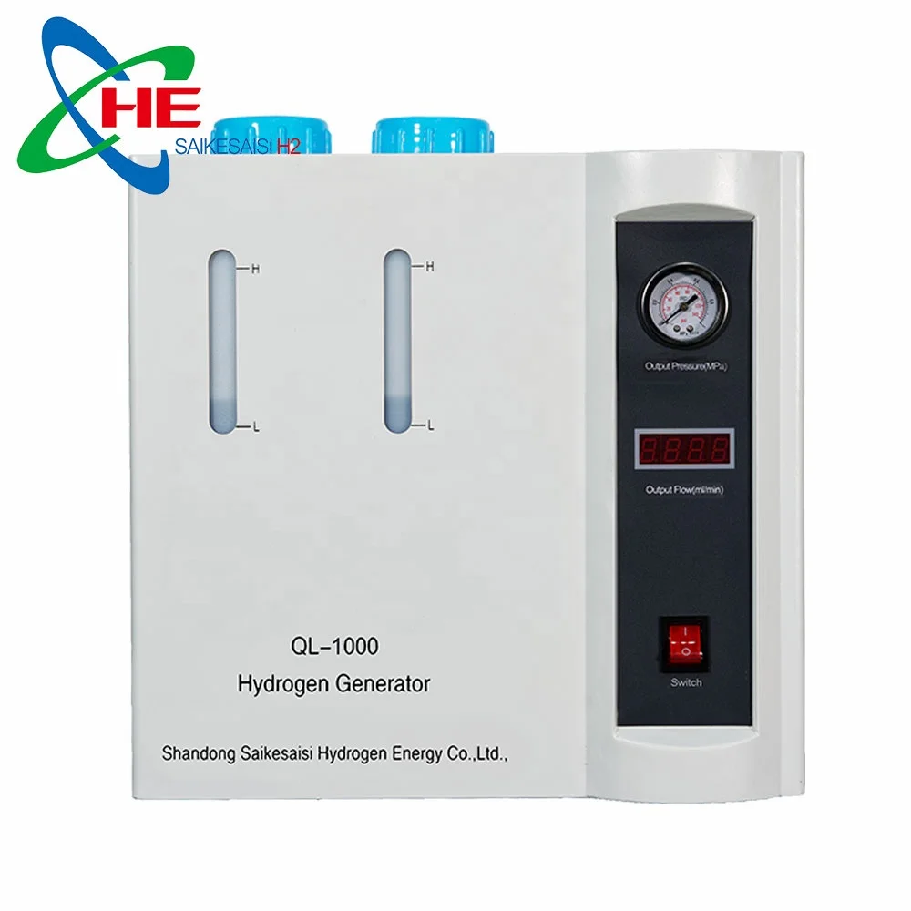 1000ml/min PEM H2 Hydrogen Electrolyzer Generator QL-1000 for Lab Use