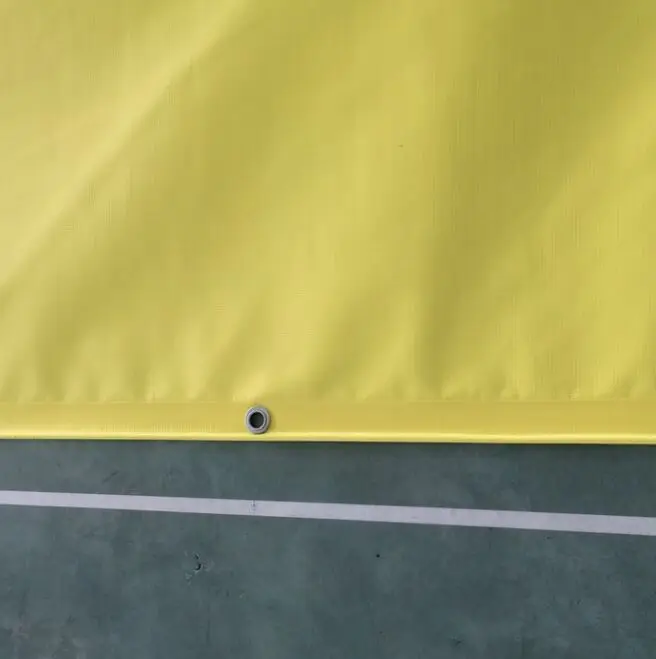 Fumigation PVC Transparent Mesh tarpaulin cover