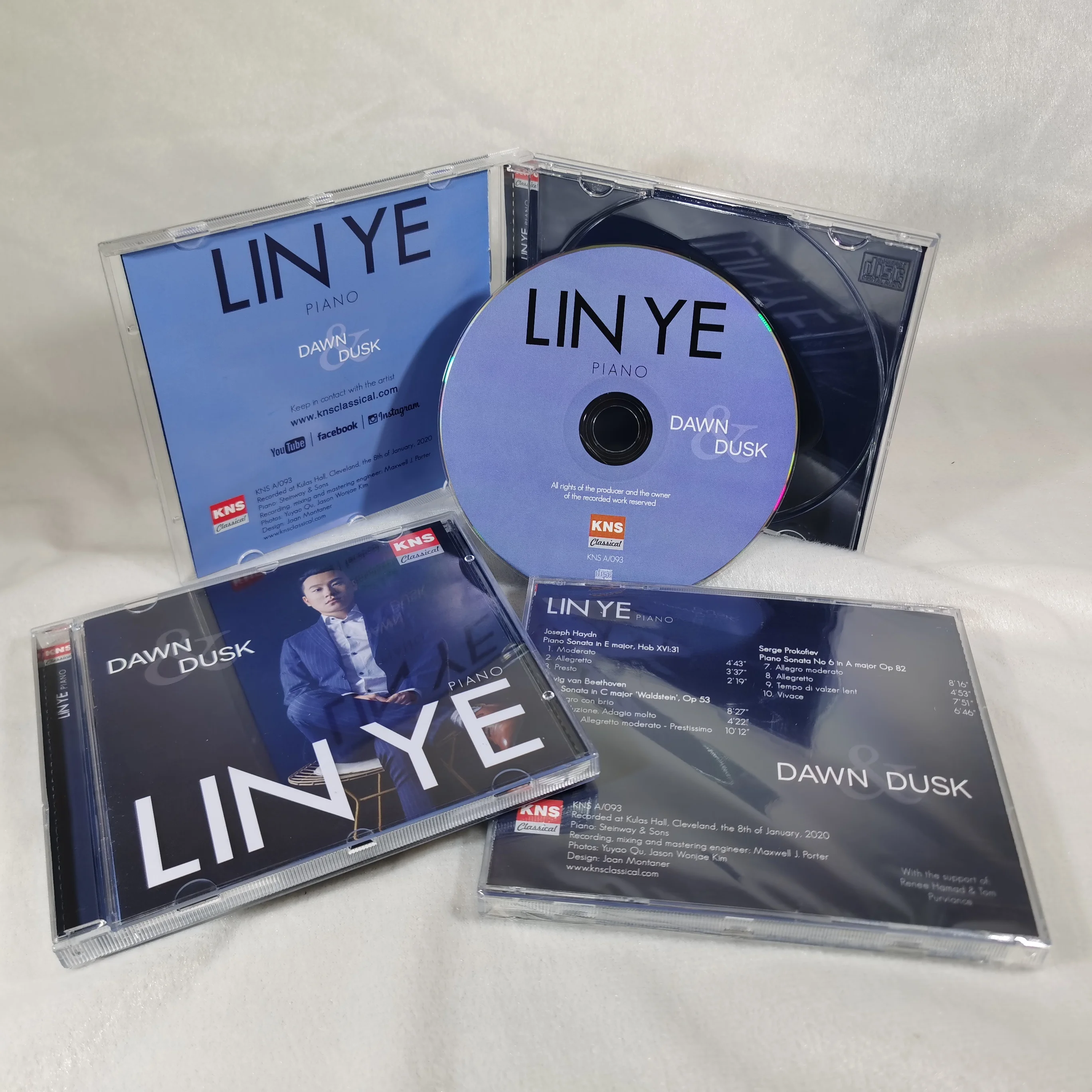 Музыкальный альбом коробка для драгоценностей репликация дисков CD и печать