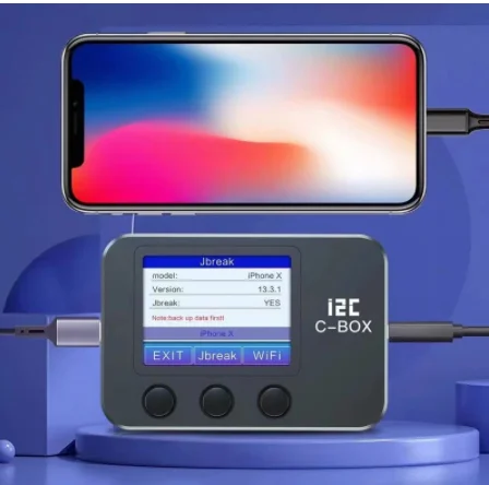 I2C C-BOX IOS коробка перерыва для обхода ID Пароль на устройстве Толстая куртка с мультяшным принтом запрос Wi-Fi BT адрес iPhone 6-X iPad
