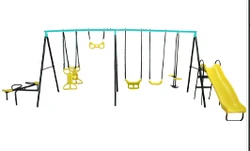 Оптовая продажа с завода, детские наборы металлических качелей для сада