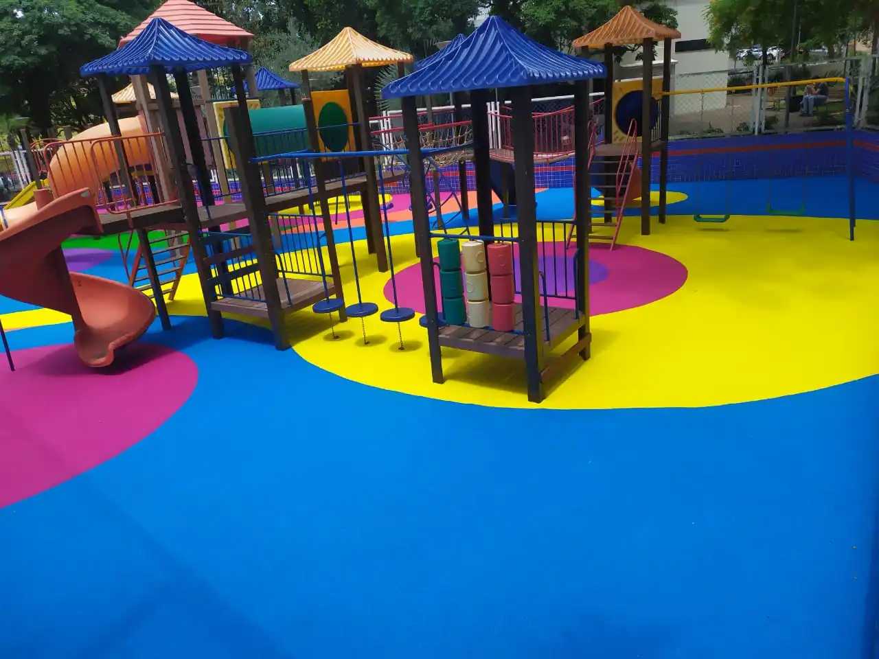 Factory price 1-3mm SBR /EPDM Playground rubber granules