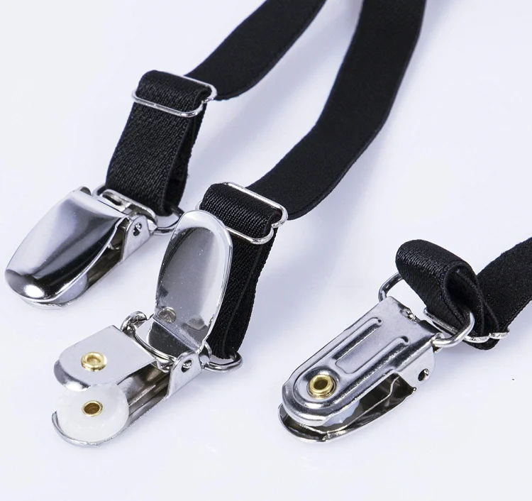 HZO-18005 Non-slip Socks Shirt Stays Holder Suspender Underwear Men Elastic Band Garters