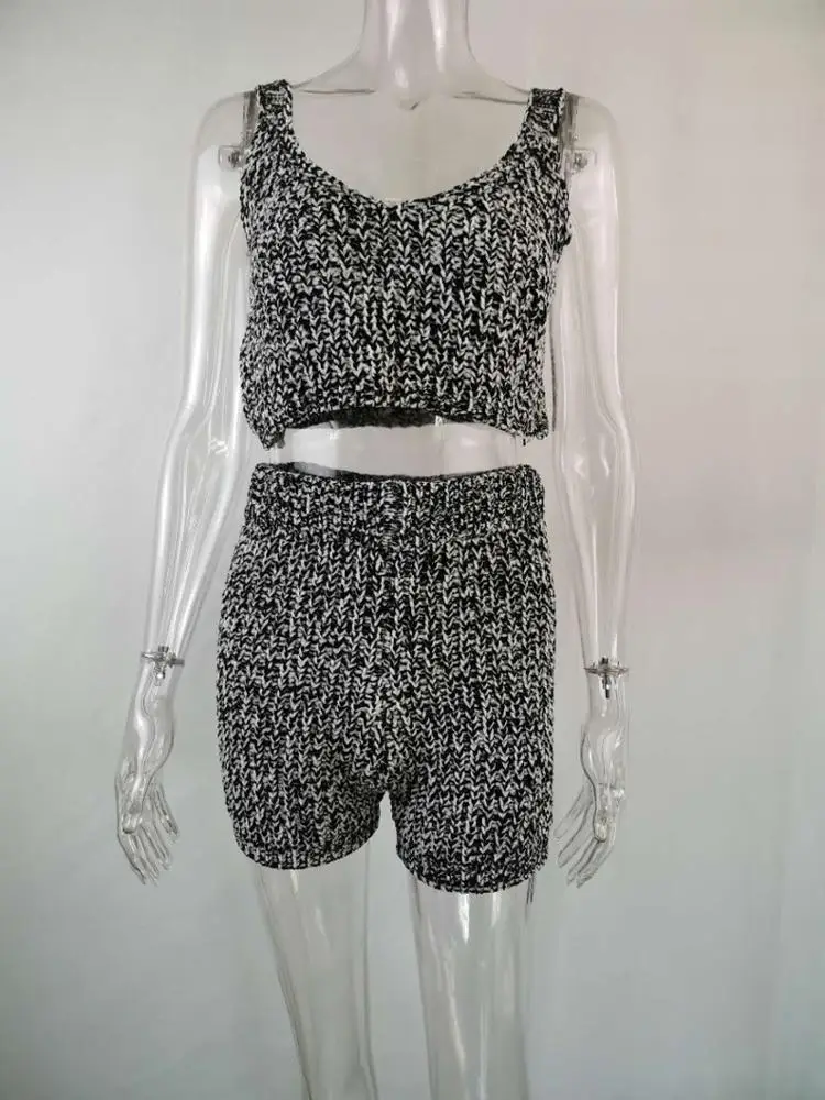 cardigans sweater women long cardigan shorts vest top sweater twinset  fashion 3 piece set women knitted sweater suits