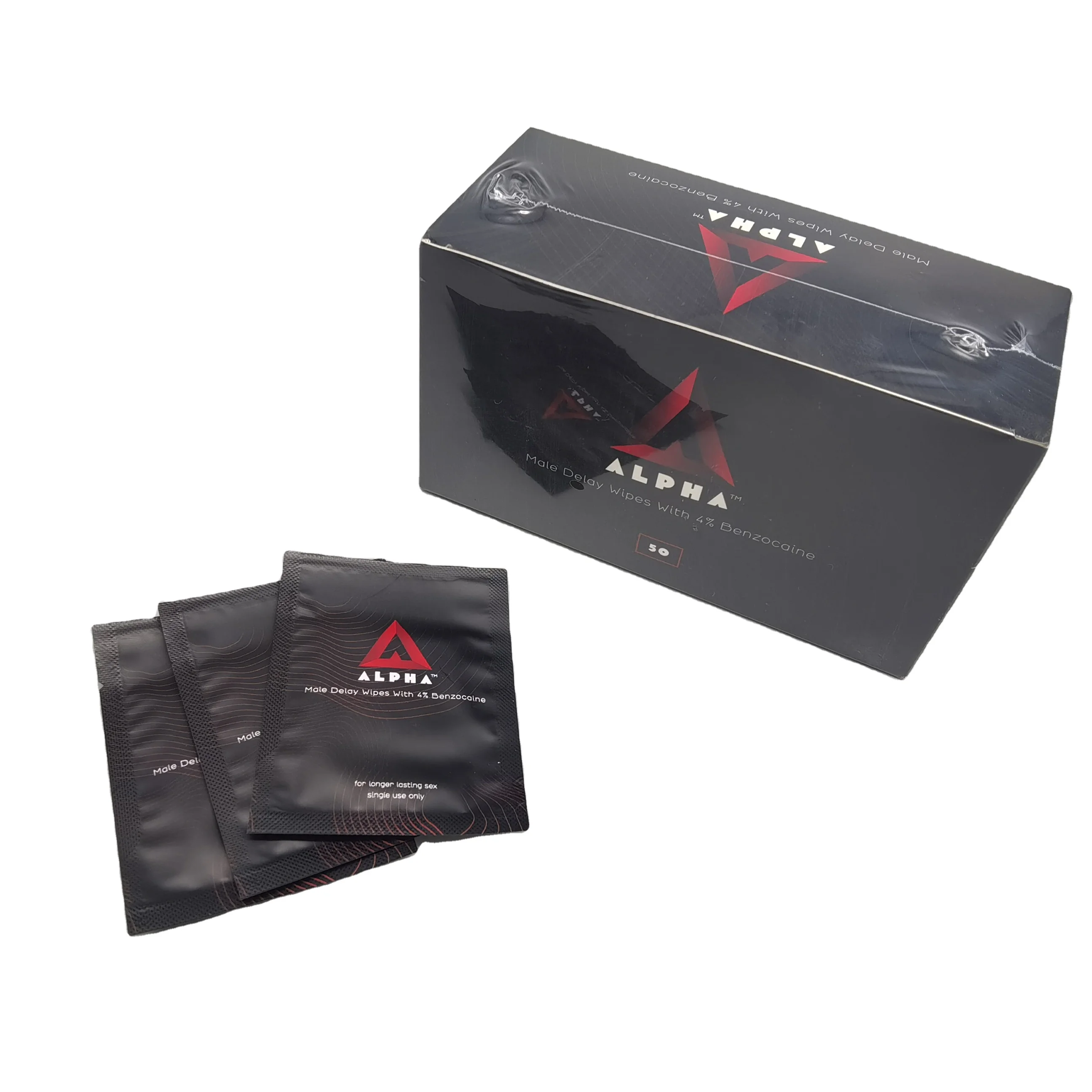 4% влажные салфетки для задержки сексуальной мини-салфетки мужчин в индивидуальной упаковке секс-товары