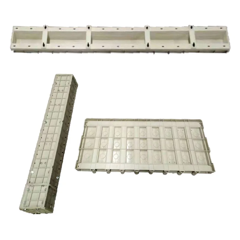 Decorative prefabricated concrete wall mould guardrail mould injection mould