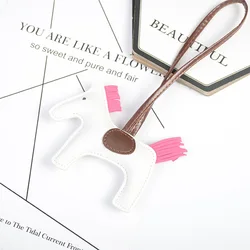 Solid Color Amongus Lighter Pu Imitation Super Pony Lanyard Leather Keychain Custom Accessories Kawaii Keychains Charms