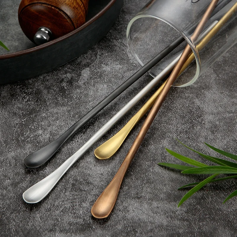 304 Stainless Steel Decorative Filter Straw Silver Plated Detachable Mate Tea Spoon Coffee Flower Stirring Mixing Spoons
