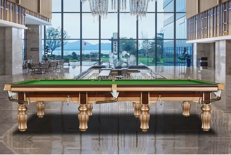 2021 new model High end wood frame marble slate snooker table 12ft for sale