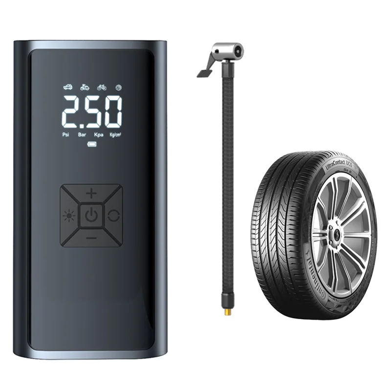 electric tyre inflator pump Cordless Tire Inflator Car Starter Air Pump For automobiles motorcycles bicycles balls
