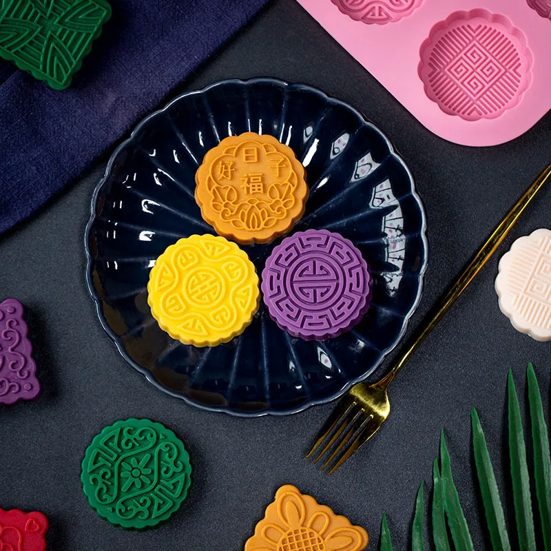 Fusimai куплю льда домашняя форма «сделай сам» 6 ячеек круглые квадратные силиконовые формы для торта в виде Луны