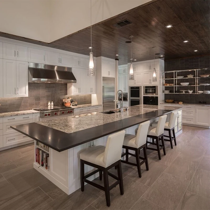 custom white shaker modular cabinets Kitchen furniture cupboards kitchen cabinet